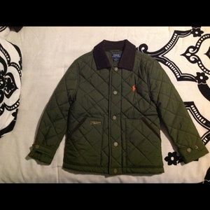 Ralph Lauren Quilted Coat Size 6